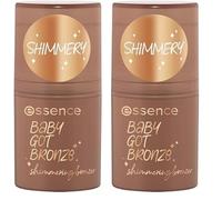 Essence Cosmetics, Resultado Inmediato, Natural, Reluciente, 5.5 g (Paquete de 2)