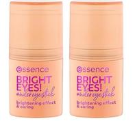 Essence Cosmetics Stick Para Ojos Bright Eyes, Cuidado, Iluminador, Natural, 5 g (Paquete de 2)