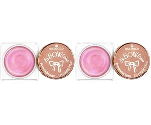 Essence Cosmetics Topper de sombra de ojos en gel FaBOWlous, reluciente, escarchado, en gel (3.45g) (Paquete de 2)