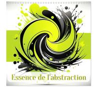 Essence de l'abstraction (Calendrier mural carré 2026 30x30 cm) Calendrier double avec une page pour vos prises de notes: Découvrez l'essence de ... à travers des images captivantes et uniques.