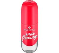 Essence - Esmalte de uñas en gel, número 13 Bingo Flamingo, rosa, resultado expreso, duradero, color intenso, brillante, sin acetona, vegano, sin partículas de microplástico (8 ml)