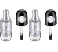 Essence Esmalte De Uñas Satin Chrome, Cubriente, Expresión Del Resultado, De Gran Pigmentación, Metalizado (8Ml) (Paquete de 2)