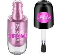 Essence Esmalte De Uñas Satin Chrome, Cubriente, Expresión Del Resultado, De Gran Pigmentación, Metalizado (8Ml)
