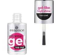 essence extreme GEL top coat larga duración brillante suavizante (8ml)