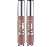 essence extreme shine brillo de labios voluminizador, brillante, rociado, translúcido (5ml) (Paquete de 2)