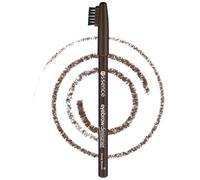 essence eyebrow DESIGNER 11 deep brown, Con cepillo | Para un peinado uniforme y definido de las cejas, Cosmética vegana sin perfume, 1 g