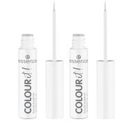Essence Eyeliner Líquido Colour It!, De Larga Duración, De Gran Pigmentación, Secado Rápido, Color Intenso, Mate (3Ml) (Paquete de 2)