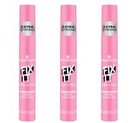 essence FIX IT LIKE A PRO TRANSPARENT BROW FIXING GEL, gel para cejas, transparente, fijador, translúcido, vegano, sin nanopartículas, sin aceites, sin parabenos, paquete de 3 (3 x 8,5 ml)