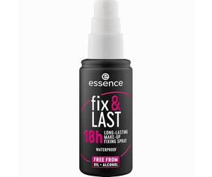 essence fix & LAST 18h LONG-LASTING MAKE-UP FIXING SPRAY, 50 ml | Spray Fijador de Maquillaje para un Maquillaje Perfecto, Pulverizador Mejorado, Resultado hasta 18 Horas