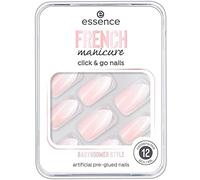 ESSENCE FRENCH MANICURE CLICK AND GO UÑAS ARTIFICIALES N-02