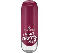 Essence Gel Nail Colour, Gel Polish, No. 20 Please Berry Me, Purple, Express Result, Long-Lasting, Colour-Intense, Gely, Shiny, No Acetone, Vegan, Microplastic Particles Free (8 ml)