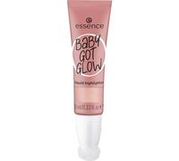 essence Iluminador líquido BABY GOT GLOW, definir, expresión del resultado, Fácil de retirar, brillante, luminoso (10ml)