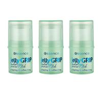 essence jelly GRIP primer stick para debajo de los ojos, cuidado de los ojos, transparente, hidratante, nutritivo, base de maquillaje, radiante fresco, vegano, sin aceite, sin perfumes, sin alcohol, 3