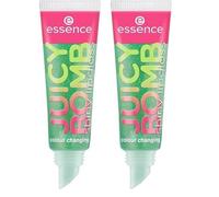 Essence Juicy Bomb Brillo De Labios, Brillante, Rociado, Reluciente (10Ml) (Paquete de 2)