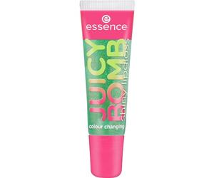 essence JUICY BOMB brillo labios, Nº 107, Verde, brillante, radiante fresco, brillante, vegano, sin conservantes, sin parabenos, sin partículas de microplástico, pack de 3 (3x10ml)