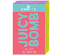 Essence Cosmetics Set de aceites labiales JUICY BOMB, 1 pieza