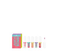 Essence Cosmetics Set de aceites labiales JUICY BOMB, 1 pieza