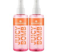 essence JUICY BOMB PARTY body mist, Eau de Toilette, Nr. 02, Transparent, Expressergebnis, natürlich, vegan, ohne Mikroplastikpartikel, ohne Konservierungsstoffe, glutenfrei, 1er Pack (100ml)