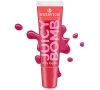 essence JUICY BOMB shiny lipgloss 104 Poppin' Pomegranate | Intenso brillo de labios con aroma afrutado, Vegano, Textura no pegajosa, 10 ml