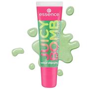 essence JUICY BOMB shiny lipgloss 107 Glowy Gummy | Intenso brillo de labios con aroma afrutado, Vegano, Textura no pegajosa, 10 ml