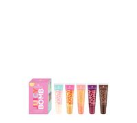 essence JUICY BOMB shiny lipgloss set sweet treats edition Set de maquillaje labial 1 piezas
