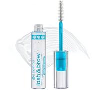 essence lash & brow gel mascara, Transparente | Máscara transparente con textura en gel, Fija y cuida, Cosmética vegana sin perfume, 9 ml