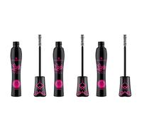 Essence Lash Princess Curl & Volume - Juego de 3 cepillos volumizantes en forma de cacahuete, vegano, sin perfume, sin alcohol, 3 x 12 ml