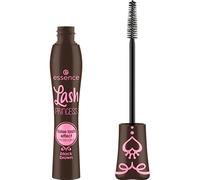 essence Lash PRINCESS false lash effect mascara black brown, 12 ml | Máscara Voluminizadora, Cepillo de Fibra de Forma Cónica, Longitud y Volumen Espectacular, Efecto Pestañas Postizas