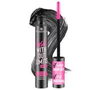 essence lash WITHOUT LIMITS TUBING Volume Mascara 04 Black Tubing 13 ml | Máscara Negra, Cepillo de Silicona Tecnología Tubular, Longitud y Volumen, no se Corre ni Mancha, se Retira con Agua Tibia