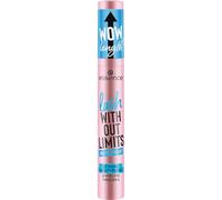 essence MÁSCARA lash WITHOUT LIMITS EXTREME LENGTHENING & VOLUME, de larga duración, dar volumen, Ultranegro, alargar (13ml)