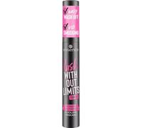 essence MÁSCARA lash WITHOUT LIMITS EXTREME LENGTHENING & VOLUME, de larga duración, dar volumen, Volumen extremo, Ultranegro (13ml)