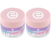 essence Mascarilla de cuidado LIP swirl, suavizar, cuidado, rociado, translúcido (8g) (Paquete de 2)