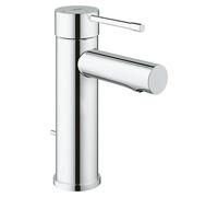 Essence New Grifo de lavabo (Plata, Brillante, Función de ahorro de energía, Caño en L)