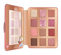 essence Paleta de sombras de ojos Alicia en el País de las Maravillas de Disney, de larga duración, de gran pigmentación, resultado inmediato, reluciente, metalizado (16g)