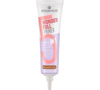 essence PREBASE WONDER FULL 5 EN 1 matificante acabado mate (30ml) | Filtro UVA/UVB, Hidratante, Refinador de poros, Matificante, Adaptación al color, Prebase, Efecto soft focus, Efecto tinte