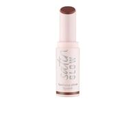 essence barra de labios satinada GLOW con brillo luminoso, luminoso, color intenso (3.5g)
