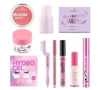 Essence - Set de Maquillaje 10 Productos - Kit Completo Ojos, Labios y Rostro