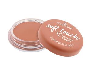 essence soft touch mousse blush 10 Cozy Clay, blush mousse nude, fini mat, pour joues & lèvres, texture légère, look naturel, 5 g