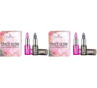 Essence Space Glow Colour Changing - Juego de pintalabios (1 unidad) (Paquete de 2)