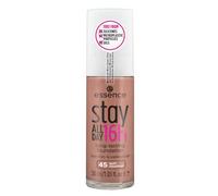 essence stay ALL DAY 16h base de maquillaje de larga duración, de larga duración, matificante, corrector de color, mate (30ml)