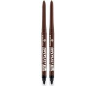 ESSENCE Superlast Perfilador CEJAS 24H WATERFOOL 30 DARK BROWN (Paquete de 2)