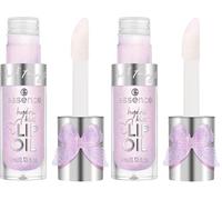 essence That Fairything Hydra Kiss Aceite Labial, hidratar/humectar, cuidado, con grasas, natural, brillante (4ml) (Paquete de 2)