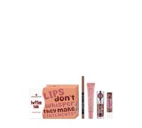essence toffee talk brown lip set Set de maquillaje labial 1 piezas