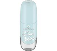 essence UÑAS LACA GEL NAIL COLOUR 039 LUCKY TO HAVE BLUE W-6