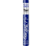 essence what the length! extreme lengthening mascara waterproof 02 Black, máscara alargadora, negra, waterproof, pestañas ultra definidas, 10 ml
