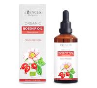 Essences Bulgaria Aceite de Rosa Mosqueta Orgánico 100ml | 100 % Natural | Prensado en Frío | Calidad Terapéutica | Finca Familiar | Hidratante | Ideal para Masajes y Como Portador