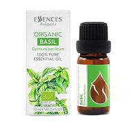 Essences Bulgaria Aceite esencial de Albahaca Orgánico 10ml | Ocimum basilicum | 100% Puro y Natural | Sin Diluir | Grado Terapéutico | Granja Familiar | Destilado al Vapor | Sin OMG | Vegano