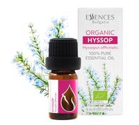 Essences Bulgaria Aceite Esencial de Hisopo Orgánico 5ml | Hyssopus officinalis | 100% Puro y Natural | Sin Diluir | Grado Terapéutico | Granja Familiar | Destilado al Vapor | Sin OMG | Vegano