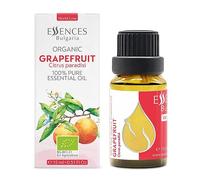 Essences Bulgaria Aceite esencial de Pomelo Orgánico 15ml | Citrus paradisi | 100% Puro y Natural | Sin diluir | Grado Terapéutico | Aromaterapia | Cosméticos | Libre de crueldad | Sin OGM | Vegano