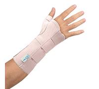Essencial Soporte largo de muñeca y pulgar estabilizador con férula de pulgar y palmar (medio izquierdo)